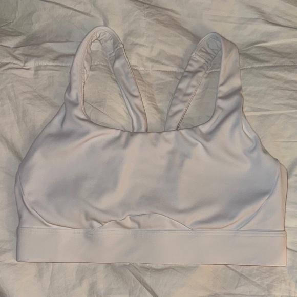 Athleta Women's White Sports Bra - Picture 1 of 4